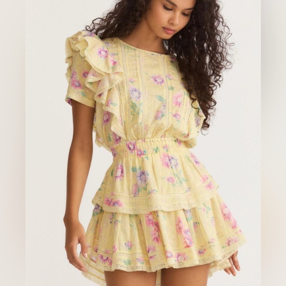 NWT- XL - Love Shack Fancy mini dress